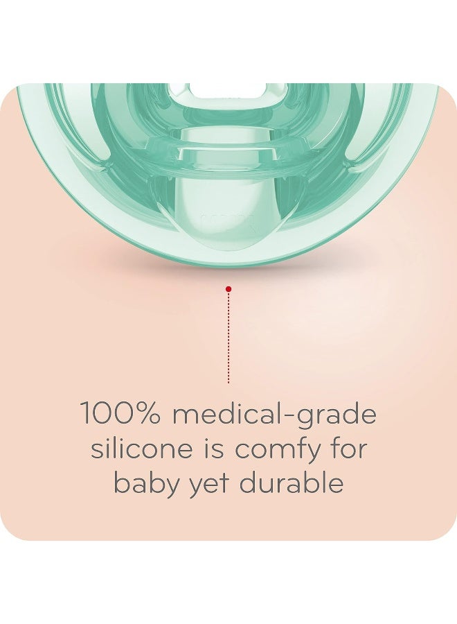 NUK Comfy Orthodontic Pacifiers, 0-6 Months, 3 count (Pack of 1) - Image 5