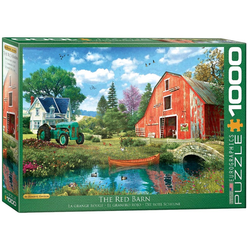 EuroGraphics The Red Barn 1000Piece Puzzle