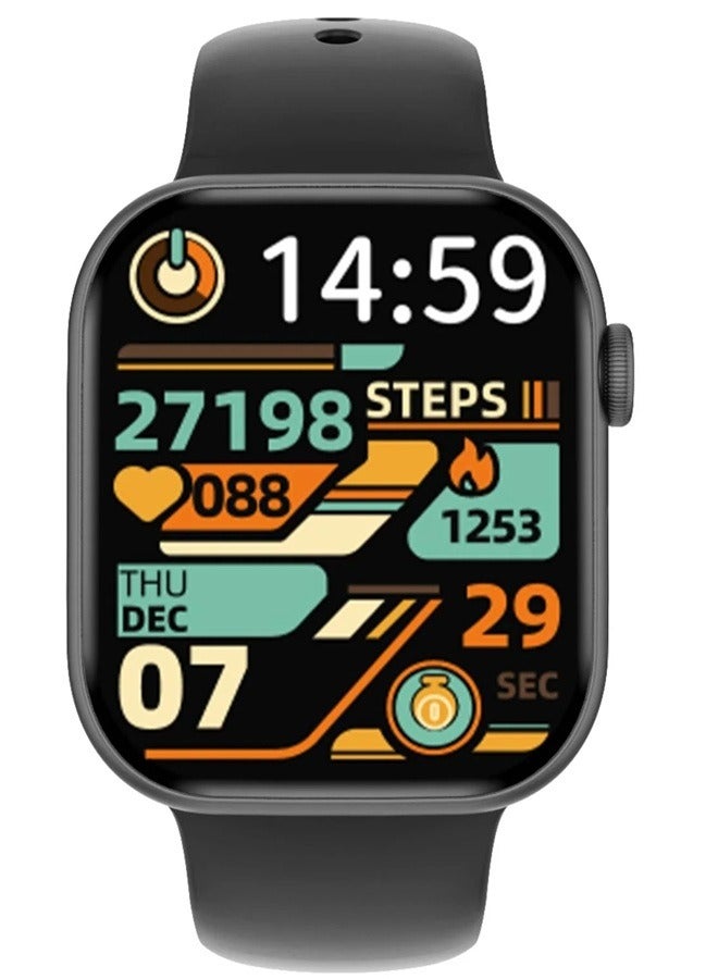 DT NO.I ساعة DT Watch X تتميز بتصميم أنيق وشاشة عالية الدقة، وتأتي عادةً بالعديد من الميزات مثل  الشاشة: شاشة لمس ملونة، توفر عرضًا دقيقًا وواضحًا للمعلومات - Image 2