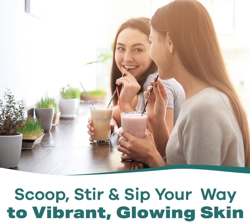 GOBIOTIX Collagen Powder Supplement with Probiotics  Hydrolyzed Protein Collagen Powder for Women  Hair Skin and Nails Joint and Digestive Health  Collagen Peptides Type I and III  30 Servings - Image 2