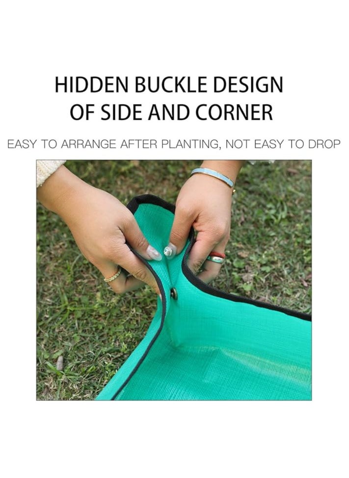 Generic Repotting Mat for Indoor Plant Transplanting and Mess Control, 39" X 39" Thickened Waterproof , Foldable and Easy to Clean Gardening Work Mat & Succulent Plant Mat Green  - Image 3