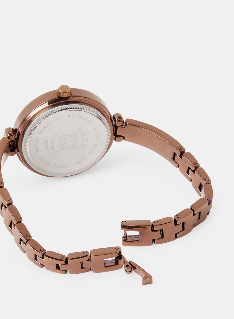 Maxel Women's Fusion Analog Wrist Watch MX211 - 28mm - Image 3