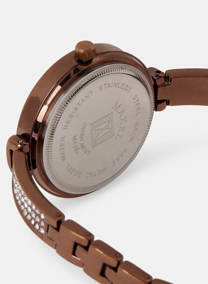 Maxel Women's Fusion Analog Wrist Watch MX211 - 28mm - Image 4