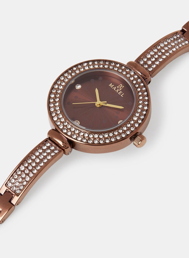 Maxel Women's Fusion Analog Wrist Watch MX211 - 28mm - Image 2