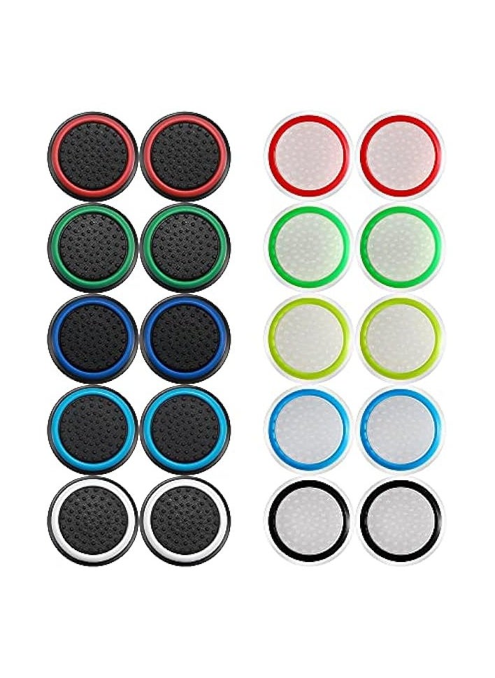 PROMASS 20Pieces Analog Stick Joystick Controller Performance Thumb Grips Controller Joystick Grips  - Image 1
