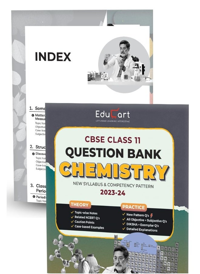 null - Educart CBSE Class 11 Question Bank 2023-24 PHYSICS, CHEMISTRY, BIOLOGY & ENGLISH (For 2024 Exam) - Image 1