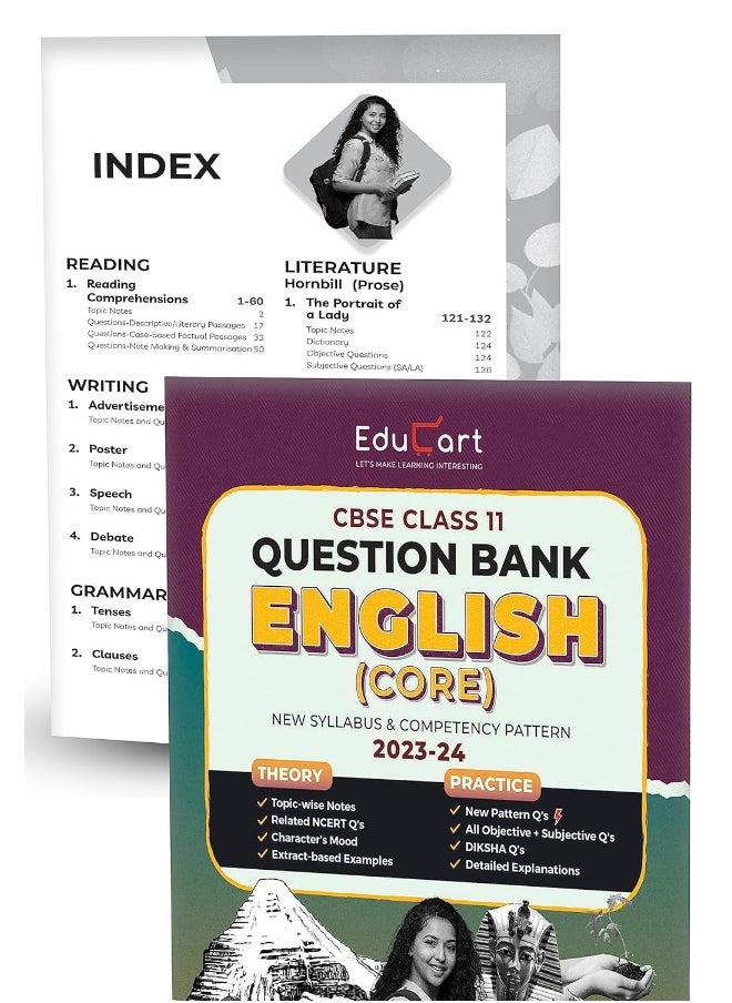null - Educart CBSE Class 11 Question Bank 2023-24 PHYSICS, CHEMISTRY, BIOLOGY & ENGLISH (For 2024 Exam) - Image 1