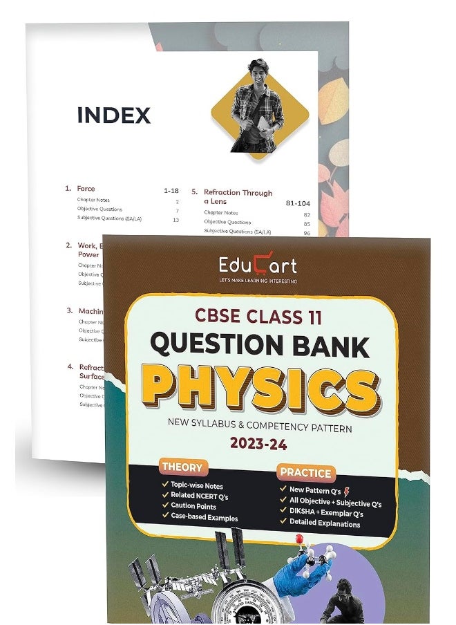 null - Educart CBSE Class 11 Question Bank 2023-24 PHYSICS, CHEMISTRY, BIOLOGY & ENGLISH (For 2024 Exam) - Image 1