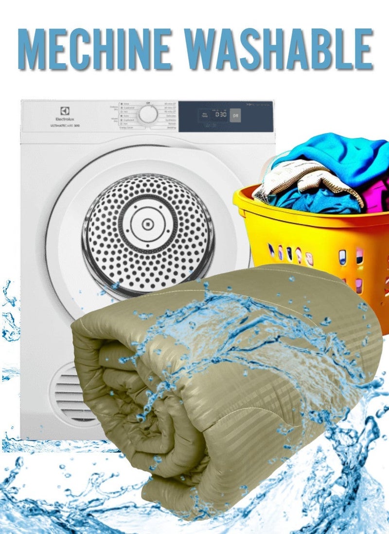 Blueberry Premium Down Alternative -Duvet Insert Single Size Cotton160x220cm - Image 4