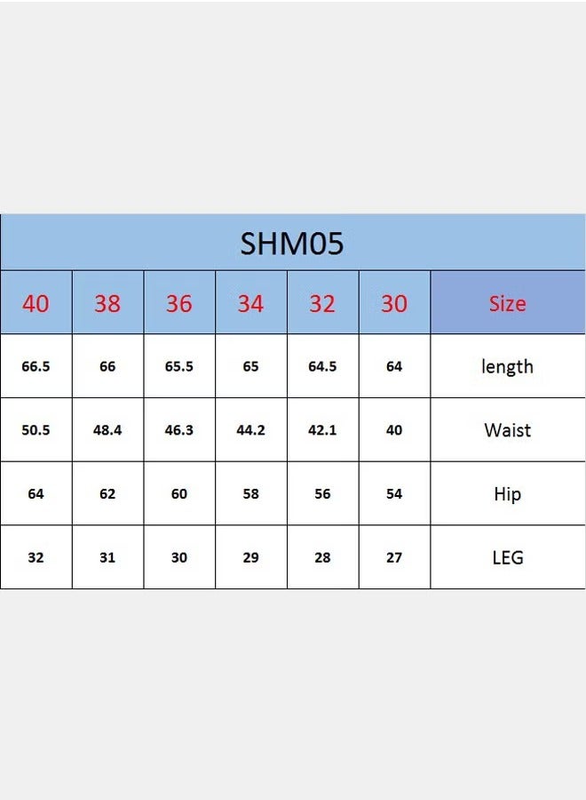 بيرشكا شورت جينز صيفي ممزق للرجال - أناقة عصرية وراحة تدوم طوال اليوم - أزرق فاتح - مقاس 30 - Image 2