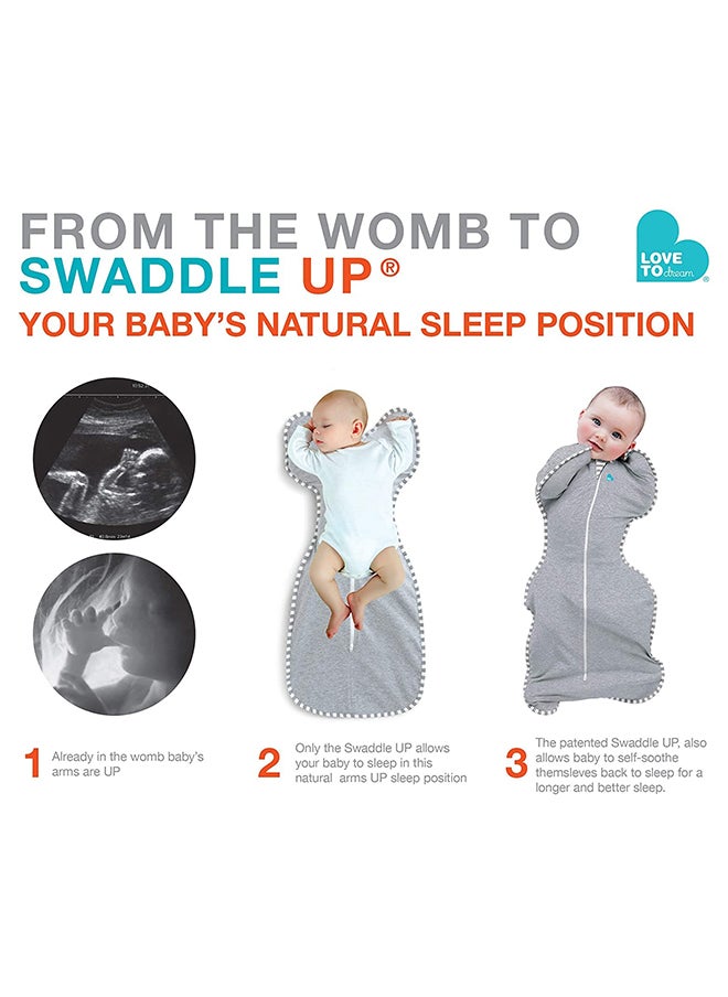 Swaddle Up Self-Soothing Swaddles For Newborns, Newborn Essentials, Small 8-13 Lbs, Gray - pzsku/ZAAB9942EA059D05E705DZ/45/_/1708402422/68ffc292-9558-4109-85b9-ecaa4c642c9e