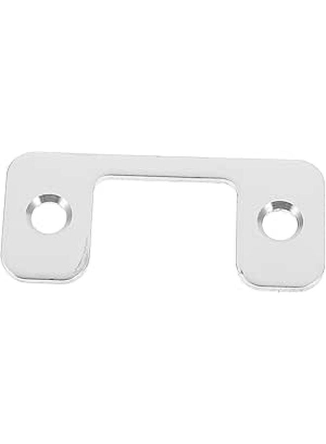 Stainless Steel Door Strike Plate Compact Design Easy Installation for Locks and Deadbolts - Image 1