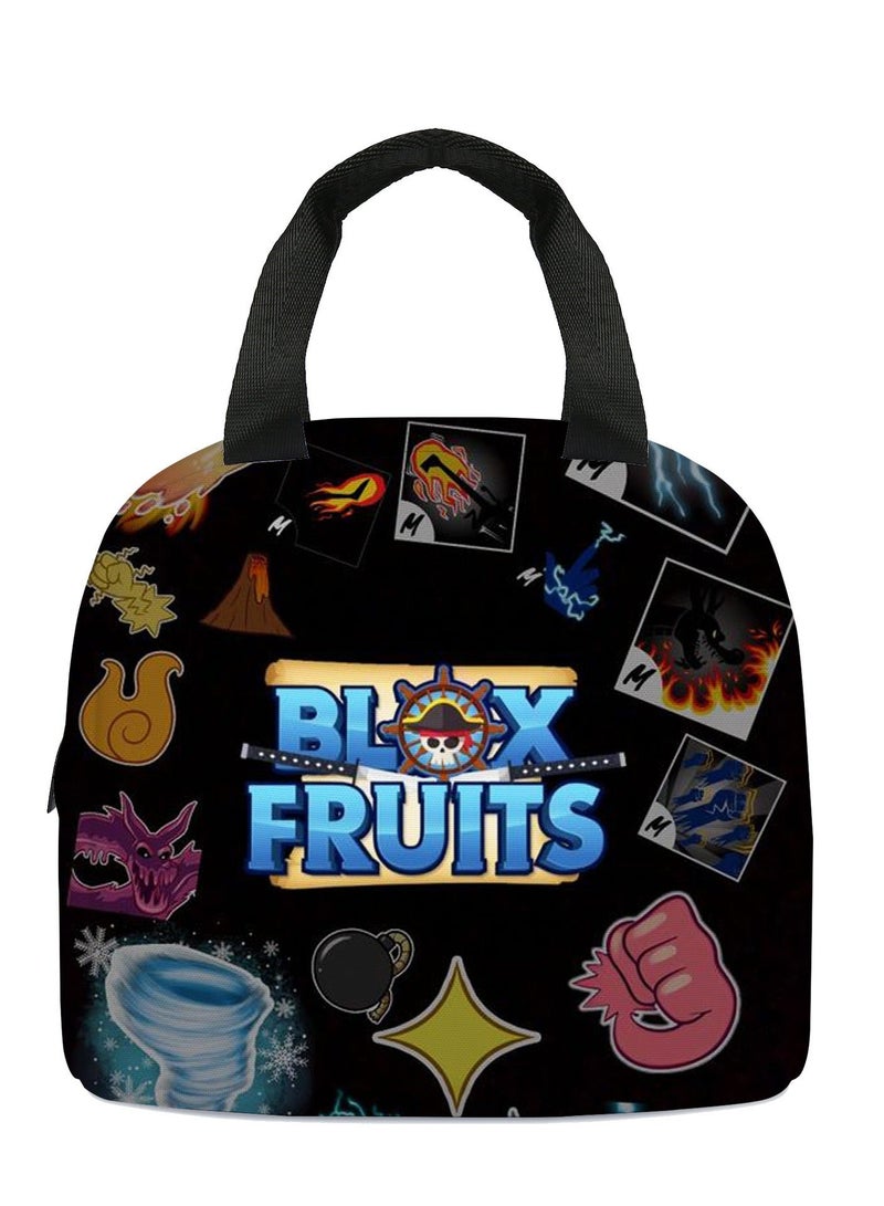 Blox Fruits Cartoon Lunch Bag Meal Bag - Image 1