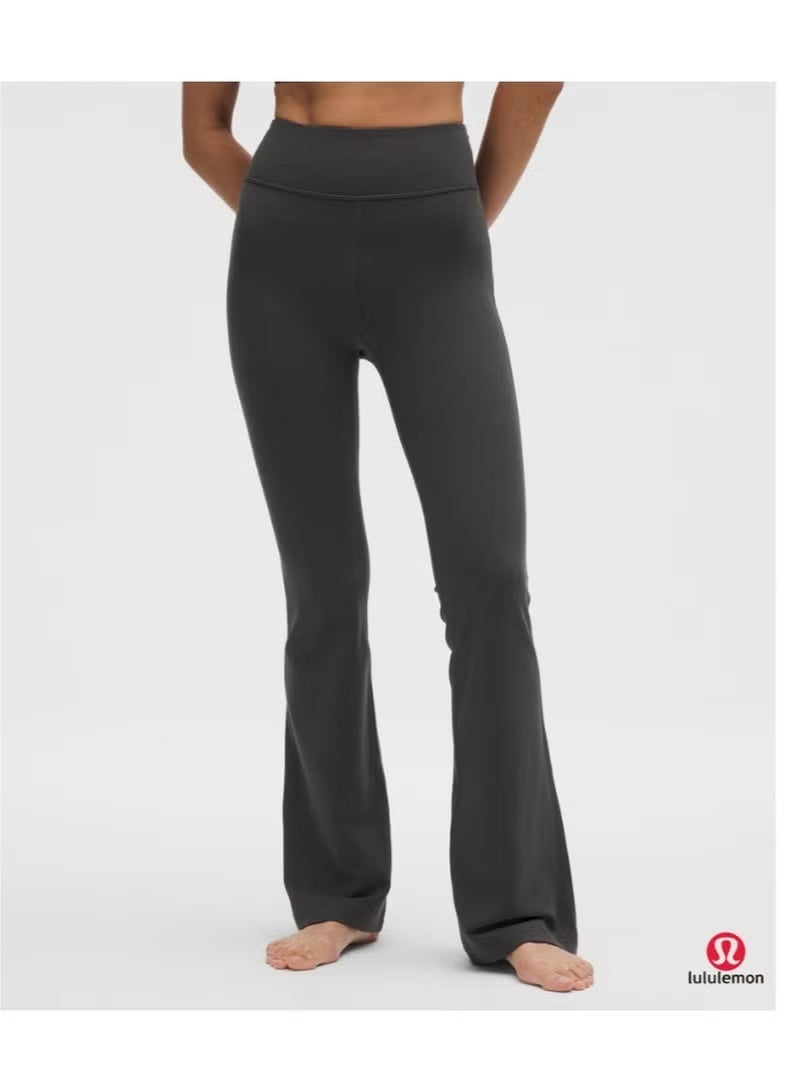 lululemon Groove Women's High-Waisted Flare Active Pants – Insulated Warm Fabric, Flattering Fit for Yoga, Workout & Casual Wear, Premium Comfort & Style - Image 1
