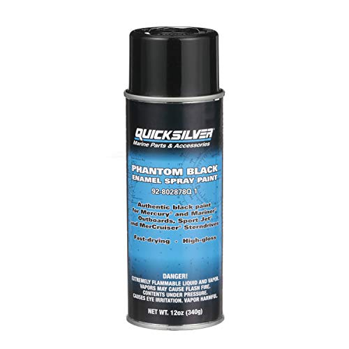 Quicksilver كويك سيلفر 802878Q1 فانتوم بلاك - طلاء رذاذ لامع - Image 1
