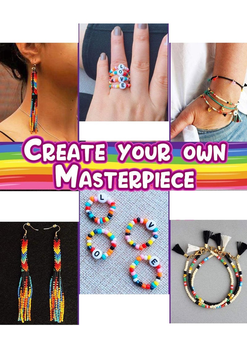 ماونتين جيمس مجموعة خرز والألوان الحروف لصنع مجوهرات و السوار - Image 4