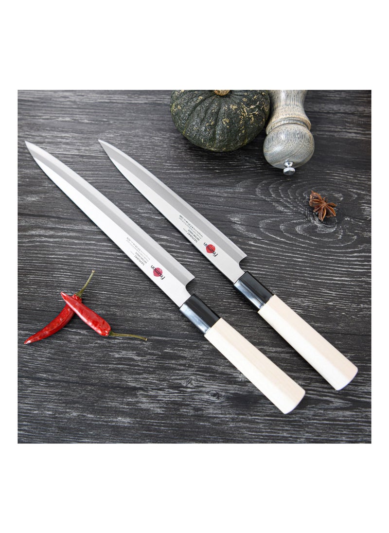 Fissman - 9.5" Yanagiba Knife SAMURAI HANZO 24cm (steel AUS-8) - Image 1