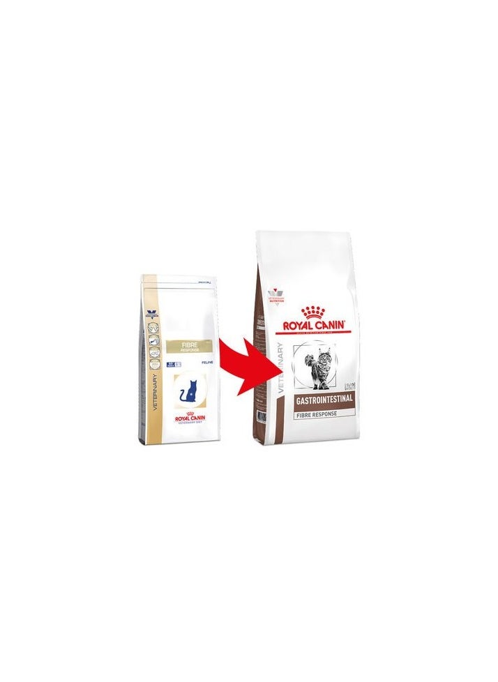 Royal Canin Gastrointestinal Fibre Response Dry Cat Food – High Fiber Formula for Cats with Digestive Issues, Constipation Relief, and Optimal Gut Health 2Kg