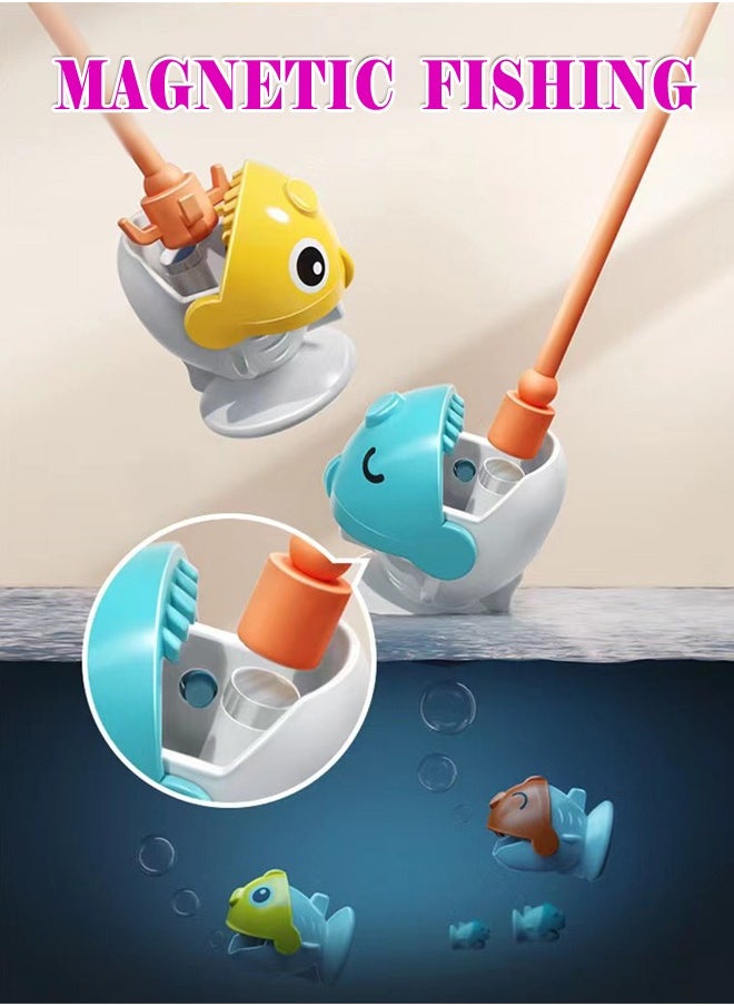 Generic Kids Magnetic Fishing Toys For Kids Electric Fishing Toy Has Music Spinning Game Fish Rod Education Baby 3 Years Gifts  - Image 3
