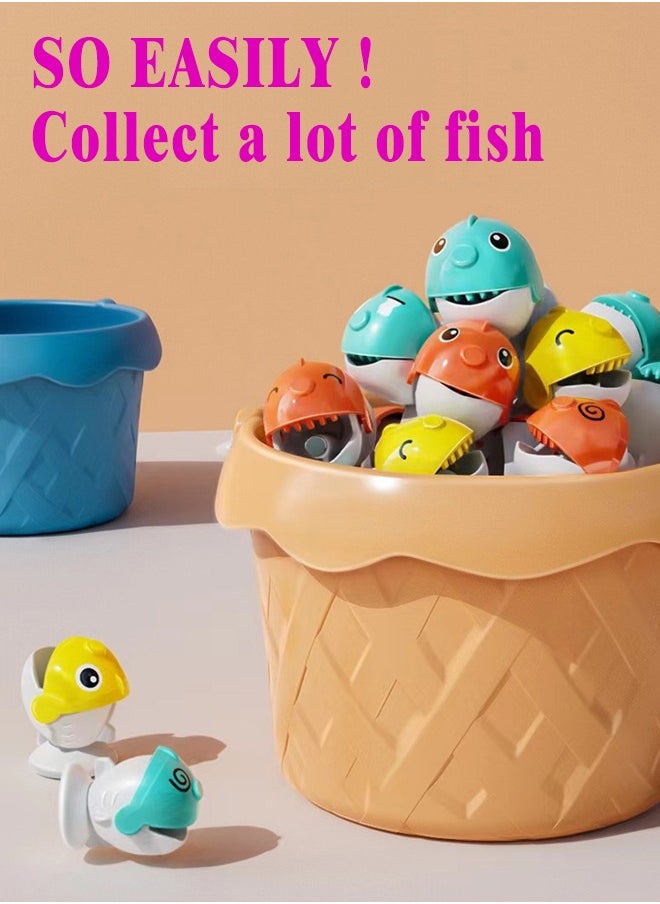 Generic Kids Magnetic Fishing Toys For Kids Electric Fishing Toy Has Music Spinning Game Fish Rod Education Baby 3 Years Gifts  - Image 4