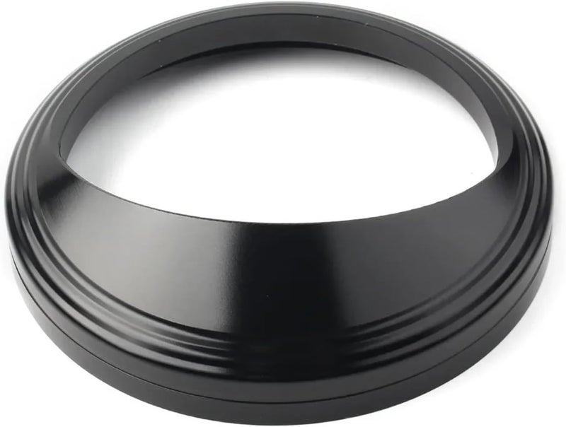 QASULER 5" Motorcycle Speedometer Trim Ring Visor - Image 3