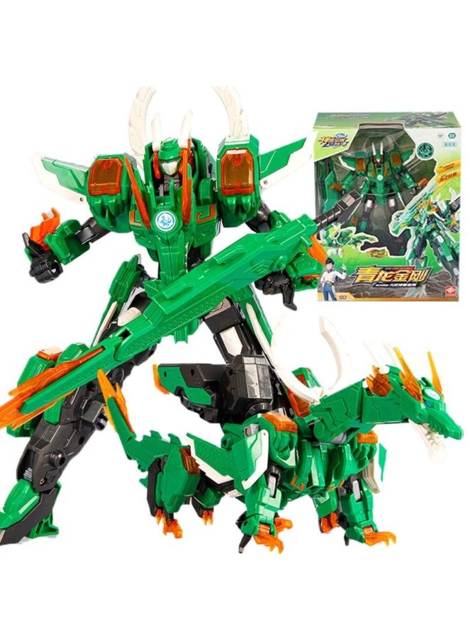 null - God Beast King Kong 6 Earth's Shield Dinosaur Transforming Robot 5 Fit Mecha Children's Boy Toy Dragon King Kong-Color:Sd1168 Elite Edition  13 Forms, Single Variable - Image 1