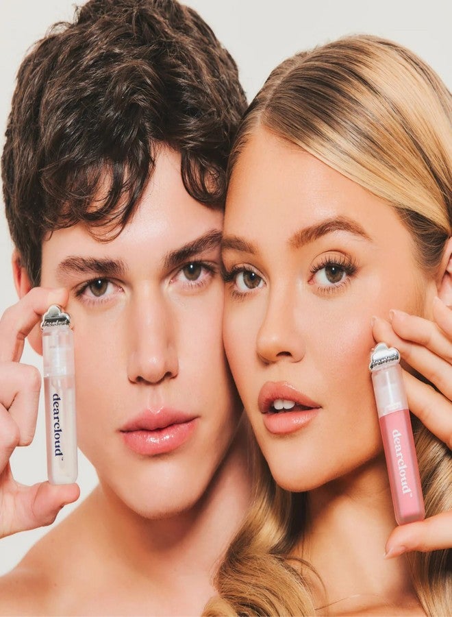 dearcloud Jelly Wave Lush Lip Oil - Clear Lip Gloss and Lip Gloss for Women - Korean skincare essential - Lip Oil for Women with Collagen - Diamond (0.13 oz) - Image 2