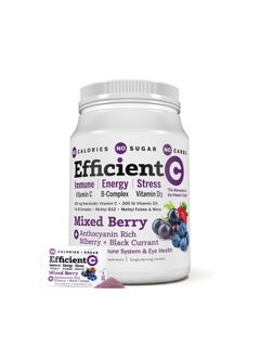 Andrew Lessman Andrew Lessman Efficient C Mixed Berry 30 Packets - Immune, Energy, Stress and Eye Health Support. Reinvention of The Vitamin C Drink. No Calories. No Sugar. No Carbs. Easy to Mix.  - Image 1