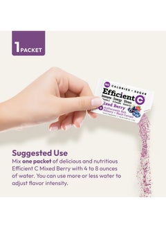 Andrew Lessman Andrew Lessman Efficient C Mixed Berry 30 Packets - Immune, Energy, Stress and Eye Health Support. Reinvention of The Vitamin C Drink. No Calories. No Sugar. No Carbs. Easy to Mix.  - Image 5