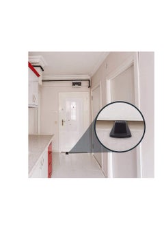 Y&D Door Stopper Set, Flexible Rubber Home Premium Smart Stackable Slip-Resistant Heavy Duty Design Non-Toxic Odorless Doorstops Work on All Surfaces, Carpet Floors  - Image 2