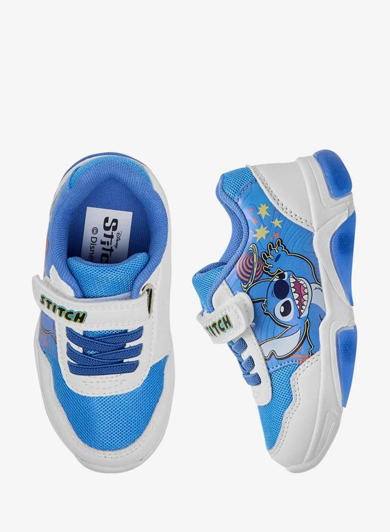 Disney Boys Stitch Light-Up Sneakers