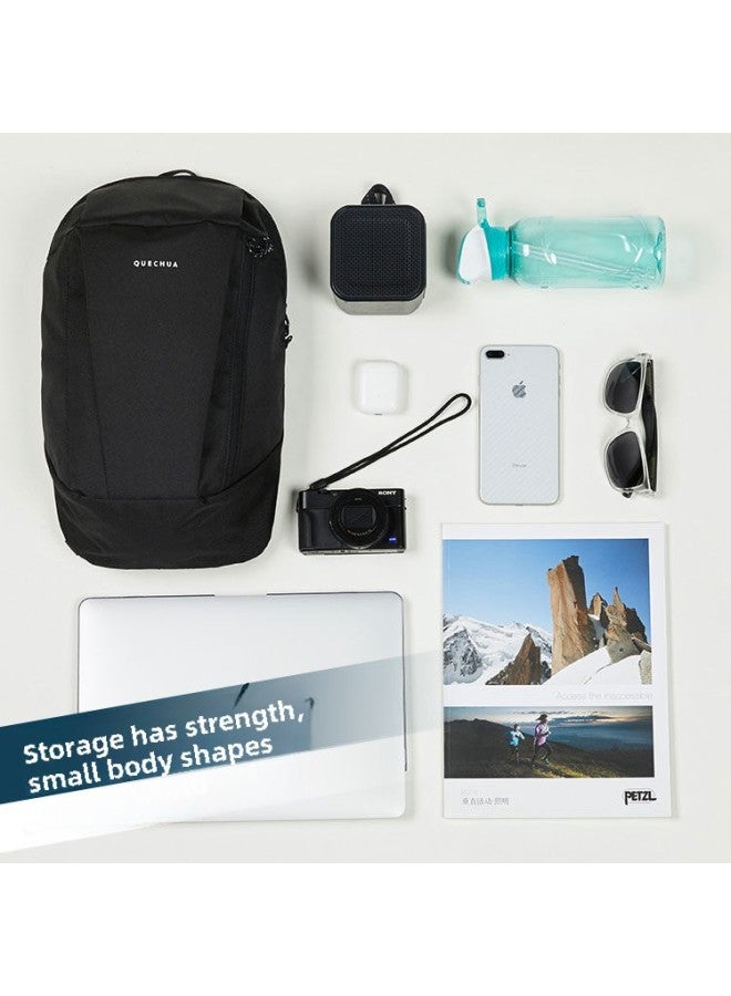 Generic Decathlon Day Backpack Backpack Men's And Women's Casual Travel Mini Backpack Small Schoolbag 10L Can Be Sent On Behalf-Color:Dark Blue Style 1-Capacity:General-purpose  - Image 4