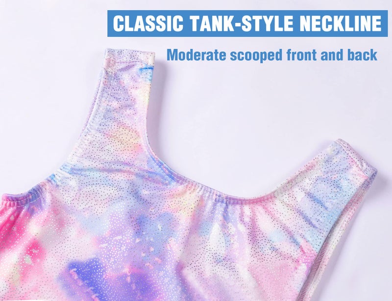 TENVDA Girls Gymnastic Leotards Size 3t 4t Pink Butterfly Sparkly Biketard Unitard for Toddler Kids Tumbling Dance Class - Image 3