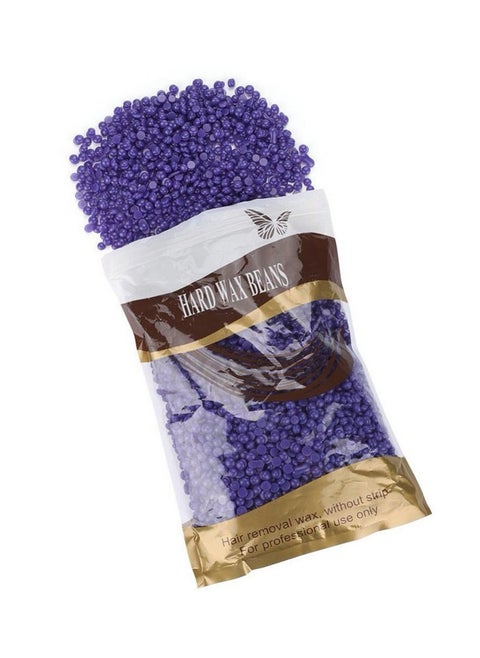 ORiTi Hair Removal Hard Wax Beans 500 Grams, Natural Hot Film Full-Body Depilatory Wax Beads for Women - PURPLE LAVENDER