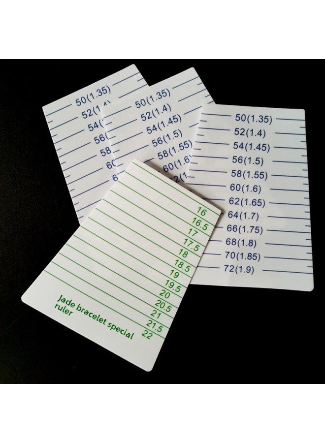 Bracelet Ruler Plastic Caliper Jade Bracelet Special Ruler Measuring Bracelet Inner Diameter Jade Bracelet Ruler-Model:Spot Jade Bracelet Special Ruler - Image 4