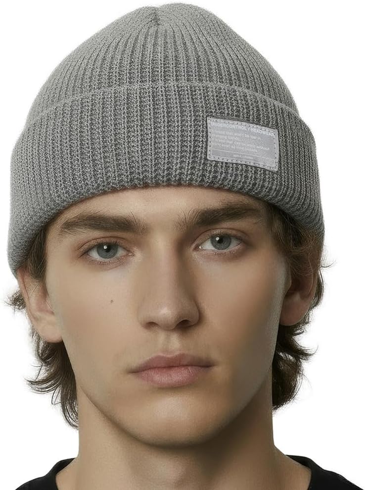 UNDERCONTROL Store Winter Trawler Fisherman Beanie Men Women Unisex Stylish Plain Docker Skull Hat Roll up Watch Cap Color Pack - Image 1