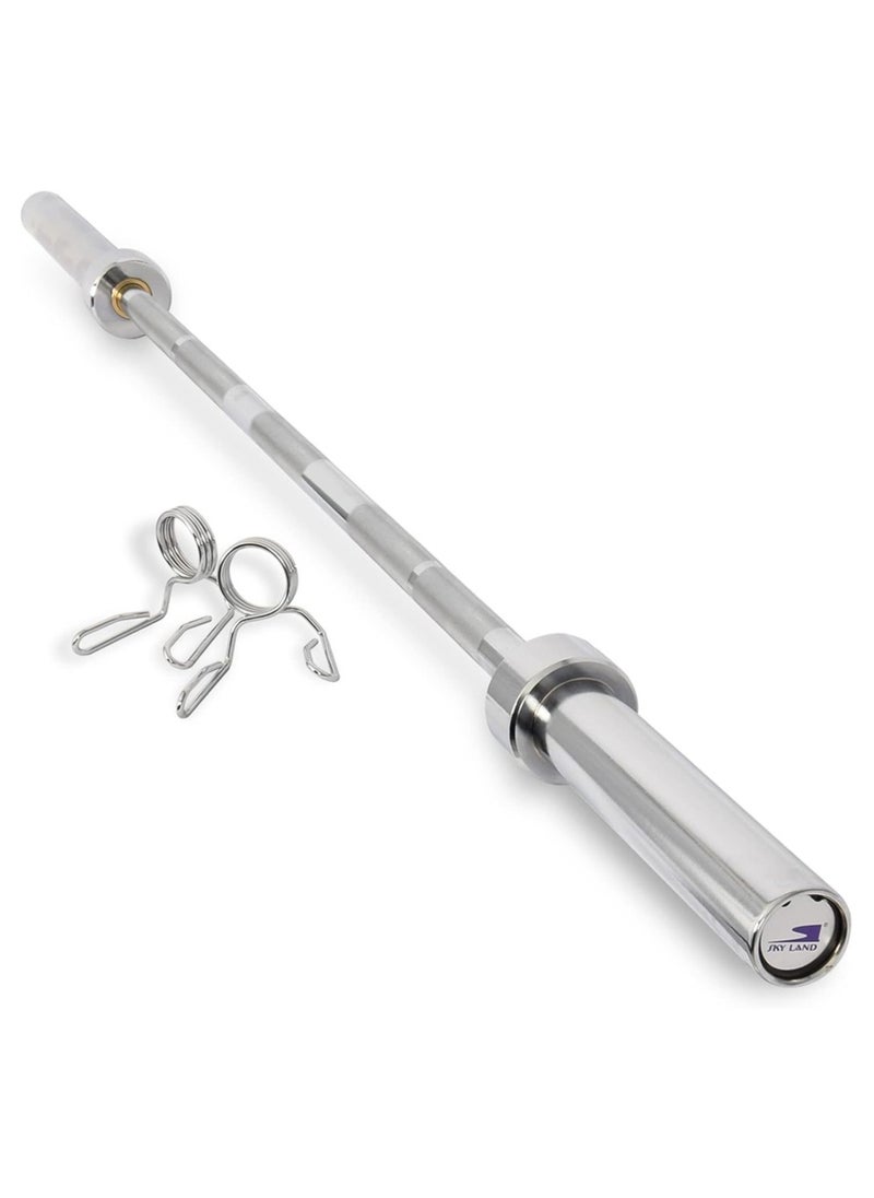 Sky Land Olympic Barbell Rod - Silver M  - Image 1