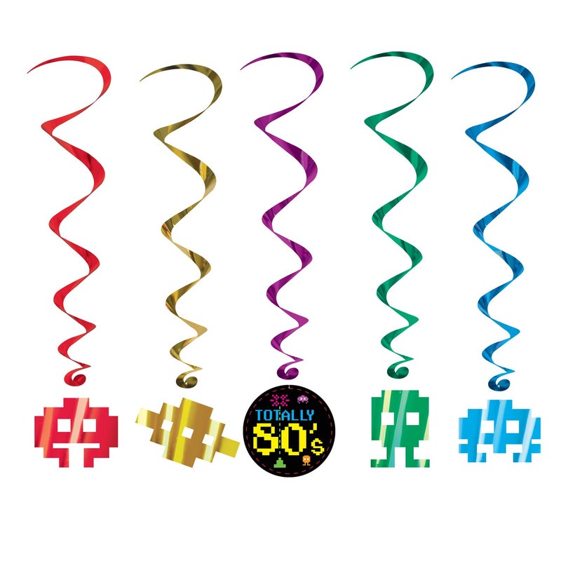 Beistle 80's Whirls Party Accessory - Image 3