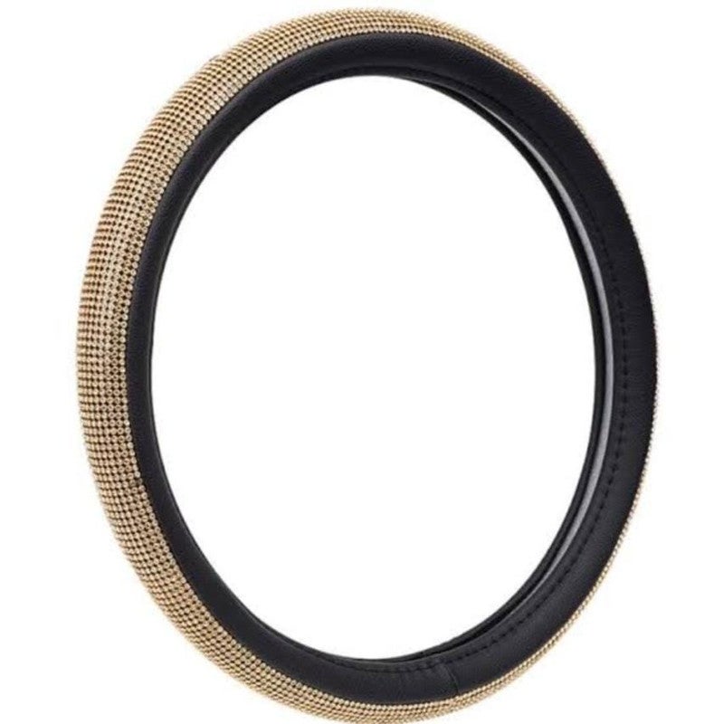 - غطاء عجلة قيادة كريستال للسيارة - Image 1