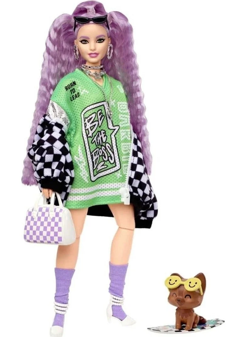 باربي Extra Sport Jacket Doll HHN10