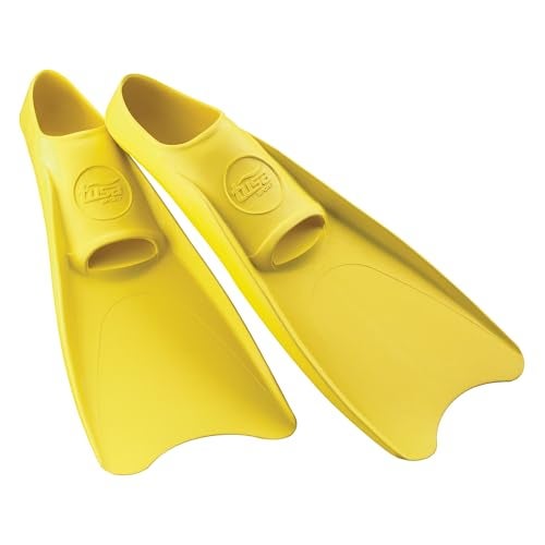 TUSA Sport Full Foot Rubber Snorkeling Fin XSmall 35 Yellow - Image 1