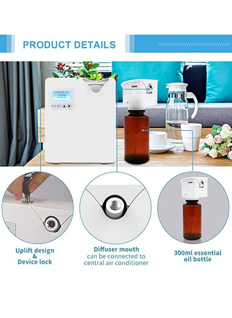 Arabest Smart Scent Air Machine with Nebulizing Professional Waterless Essential Oil Diffuser 300ML Aroma Diffuser Air Purifier HVAC Scent Diffuser for Essential Oils for Room Office Spa  - Image 3