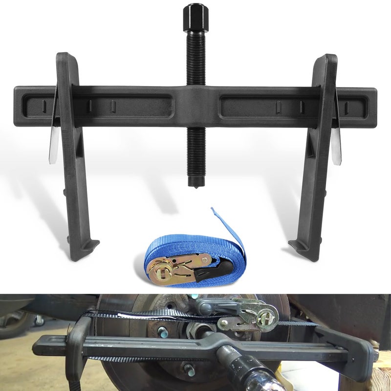 Deargooday 6980 Drum and Rotor Puller Drum Brake Hub Puller for Removing Hub Drums Rotors Drive Wheels Gears Flywheels Pulleys