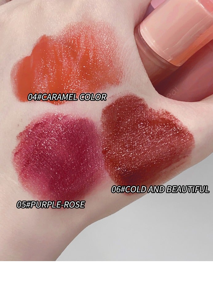 Gege bear Long Lasting Moisturizing Waterproof Non Stick Non Fading Mirror Glossy Lipstick for All Skin Types 05 - Image 2