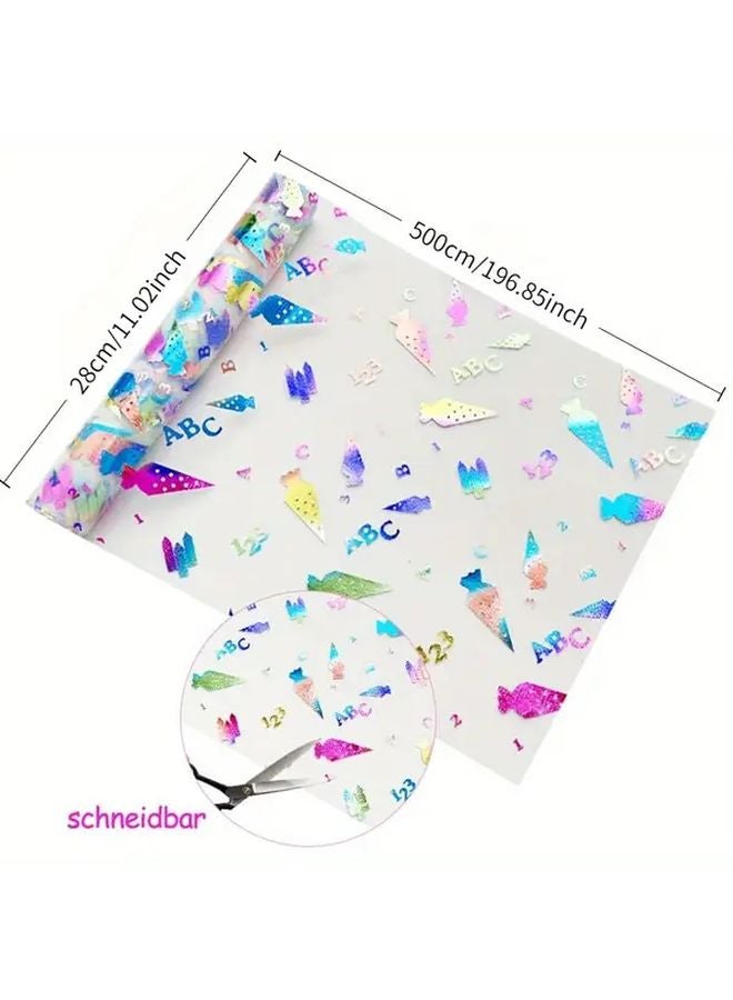 5 Meters ABC Number Tablecloth Polyester Classroom Decor Candy Bag Display - Image 5