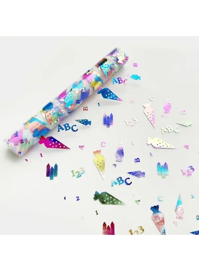 5 Meters ABC Number Tablecloth Polyester Classroom Decor Candy Bag Display - Image 3