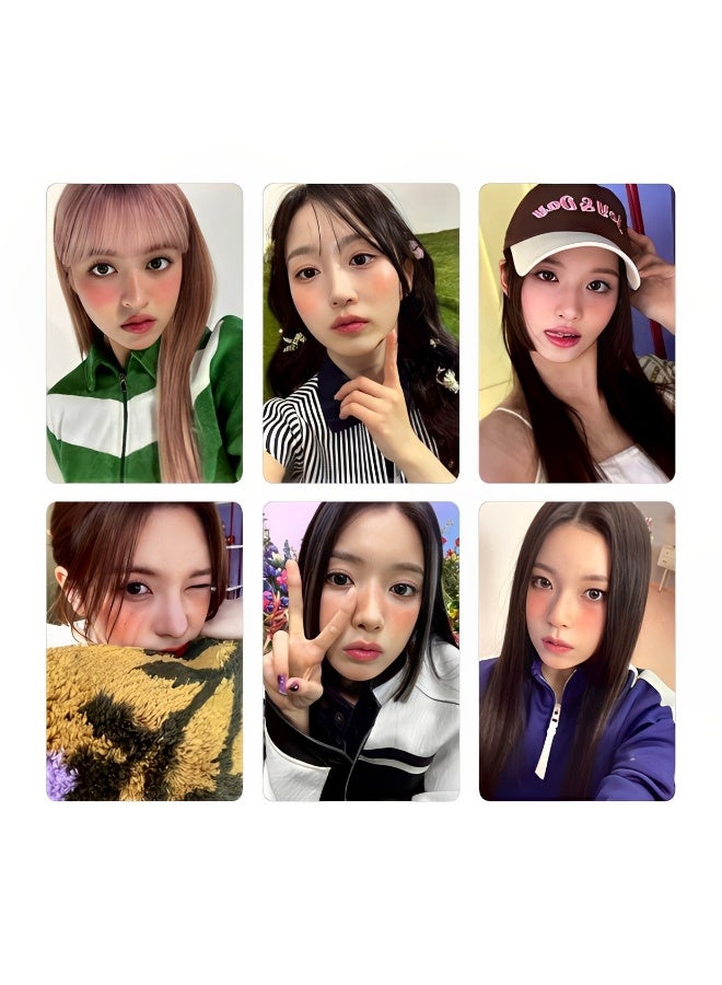 NIBEMINENT 6 Pcs Kpop NM1XX Expérgo Lomo Cards Card For Fans Collection Gifts - Image 1