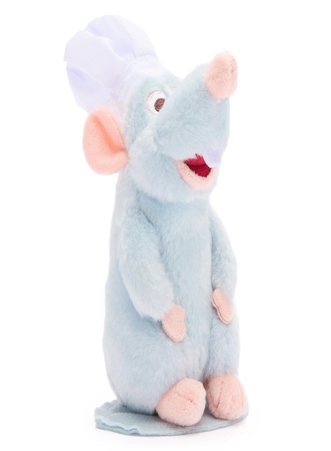 Disney Store Official Remy Magnetic Shoulder Plush Stuffed Animal - Adorable Ratatouille Character with Chef's Hat, Includes Magnetic Pad - Soft, Fuzzy Fabrics, Perfect Plush Toys - Image 4