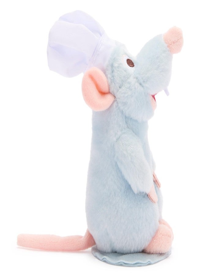 Disney Store Official Remy Magnetic Shoulder Plush Stuffed Animal - Adorable Ratatouille Character with Chef's Hat, Includes Magnetic Pad - Soft, Fuzzy Fabrics, Perfect Plush Toys - Image 5