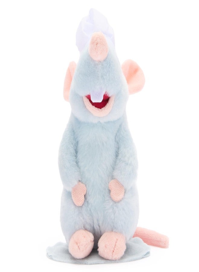 Disney Store Official Remy Magnetic Shoulder Plush Stuffed Animal - Adorable Ratatouille Character with Chef's Hat, Includes Magnetic Pad - Soft, Fuzzy Fabrics, Perfect Plush Toys - Image 3